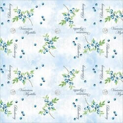 Sovie HORECA Tischdecke Bärbel in blau aus Linclass Airlaid 80 x 80 cm, 20 Stück - Heidelbeere