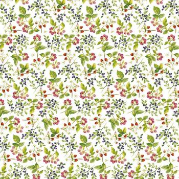 Sovie HORECA Tischdecke Else aus Linclass Airlaid 80 x 80 cm, 20 Stück - Beeren Frühling Sommer