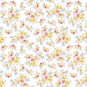 Sovie HORECA Tischdecke Alena aus Linclass Airlaid 80 x 80 cm, 20 Stück Hochzeit Frühling Blumen