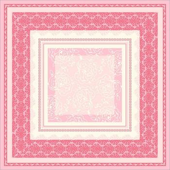 Sovie HORECA Tischdecke Thea in altrosa aus Linclass Airlaid 80 x 80 cm, 20 Stück - Rosa