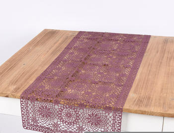 Unique Living Tischläufer Amira 40x150cm - Rosa