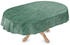 ANRO Tischdeckechstuch Einfarbig grün Oval 140 cm 180 cm