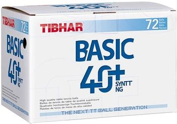 Tibhar Ball Basic 40+ SYNTT NG 72er weiß (10907)