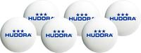 Hudora 3* - Tischtennisball (6 Stück)