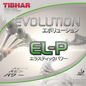Tibhar Belag Evolution EL-P schwarz 1,6 mm