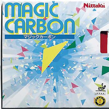 Nittaku Belag Magic Carbon schwarz 1,6 mm
