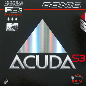 Donic Belag Acuda S3 schwarz 2,0 mm