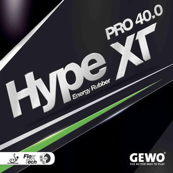 Gewo Belag Hype XT Pro 40.0 schwarz 1,7 mm