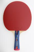 Joola Tischtennisschl&auml;ger Rosskopf Smash, 3-teiliges Set, aus Holz rot/schwarz, 1