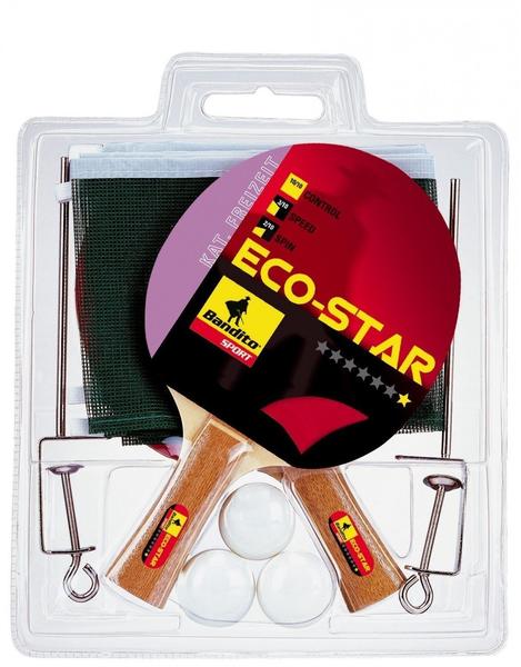 Bandito Eco Star - Tischtennis-Set (Komplett)