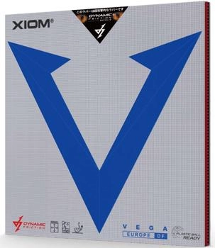 XIOM Vega Euro DF Tischtennisbelag schwarz 2,0 mm (RUVEEDFB20)