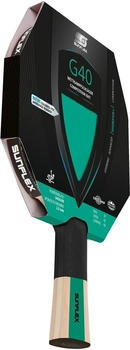SUN-FLEX Tischtennisschläger Color Comp G40 bunt (10203)