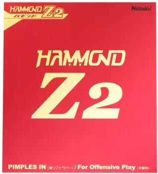 Nittaku Belag Hammond Z2 rot 1,8 mm