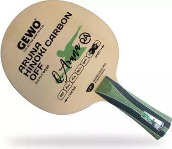 Gewo Holz Aruna Hinoki Carbon OFF gerade