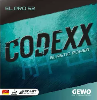 Gewo Belag Codexx EL Pro 52 rot 2,0 mm