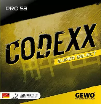 Gewo Belag Codexx Pro 53 SuperSelect schwarz MAX