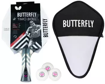 Butterfly 1x Timo Boll Vision 3000 + + 3x 40+ 3*** (85804)