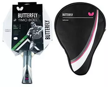 Butterfly 1x Timo Boll Vision 1000 + Drive Case (85881)