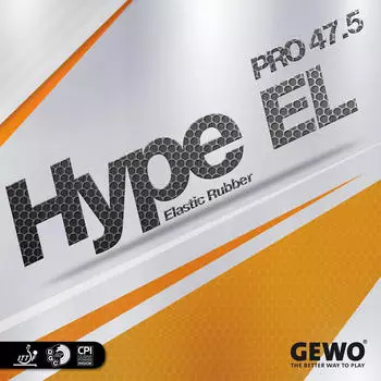 Gewo Belag Hype EL Pro 47.5 schwarz 2,1 mm