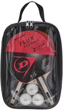 Dunlop Flux Premium 2 Player Set Blkred Black/Red/Blue - (679358N)