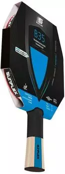 SUN-FLEX Color Comp B35 Tischtennisschläger, blauer Belag (B35)