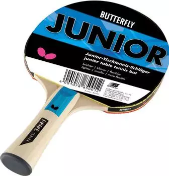Butterfly Junior Tischtennisschläger Addoy 1,5mm, schwarz/weiß (85001)