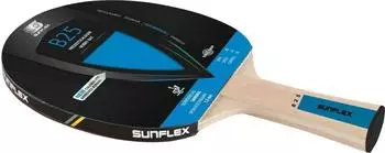 SUN-FLEX Color COMP B25 Tischtennisschläger, blauer Belag (B25)