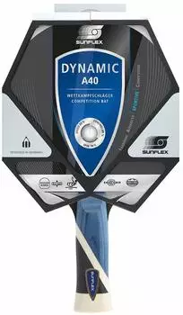 SUN-FLEX Dynamic A40 Tischtennisschl&auml;ger 2,1mm Schwamm (10335)