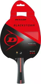 Dunlop Blackstorm Tischtennisschl&auml;ger, umgekehrt (679334N)