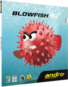 Andro Belag Blowfish rot 1,8 mm