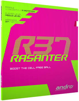 Andro Belag Rasanter R 37 rot 1,7 mm