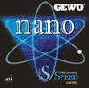 GEWO Belag Nano S/Speed Control, schwarz, 1,8 mm