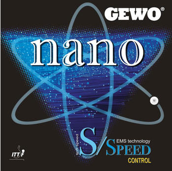 Gewo Belag Nano S/Speed Control rot 1,8 mm