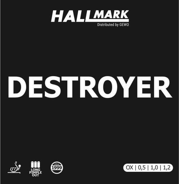 Hallmark Garden Sheds Hallmark Belag Destroyer schwarz 1,2 mm