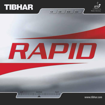 Tibhar Belag Rapid schwarz 1,8 mm