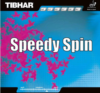 Tibhar Belag Speedy Spin schwarz 2,1 mm