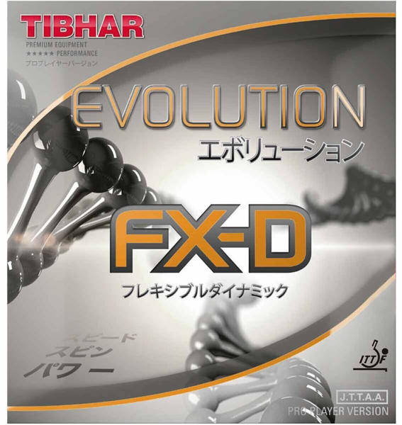 Tibhar Belag Evolution FX-D rot 2,0 mm