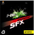 Andro Belag Hexer Powergrip SFX schwarz 2,1 mm