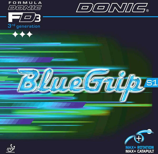 Donic Belag BlueGrip S1 schwarz 2,0 mm