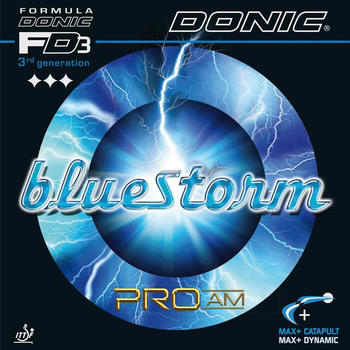 Donic Belag Bluestorm Pro AM schwarz 2,3 mm