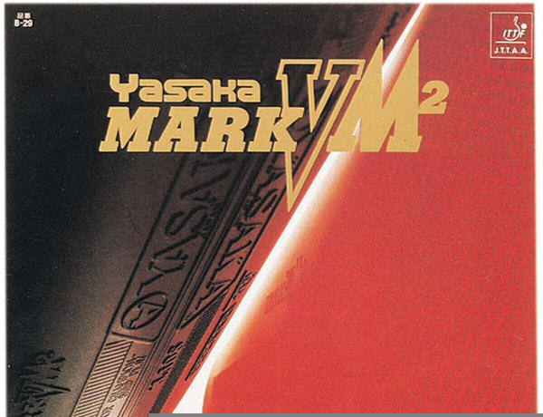 Yasaka Belag Mark V M'² schwarz 2,3 mm