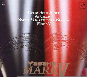 Yasaka Belag Mark V rot 1,0 mm