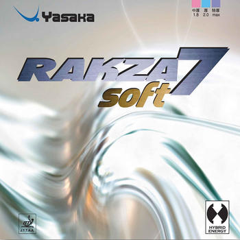 Yasaka Belag Rakza 7 Soft schwarz 1,8 mm