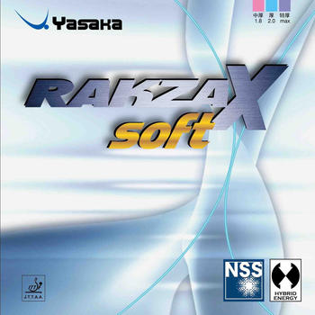 Yasaka Belag Rakza X Soft schwarz 2,0 mm