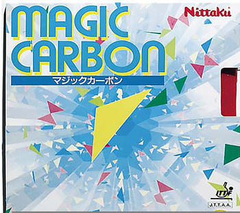 Nittaku Belag Magic Carbon schwarz 1,8 mm