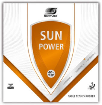 Sunflex Belag Sun Power rot 2,0 mm