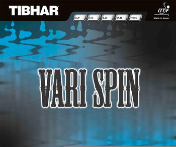 Tibhar Belag Vari Spin schwarz 2,0 mm