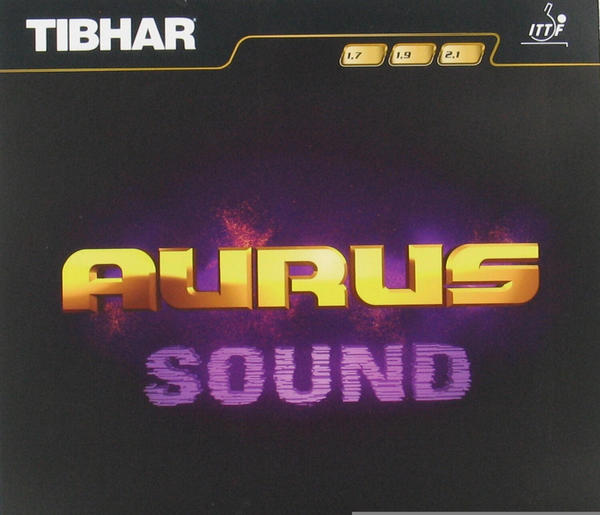 Tibhar Belag Aurus Sound rot 1,9 mm