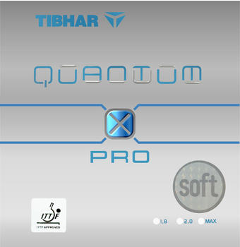Tibhar Belag Quantum X Pro Soft blau 1,8 mm