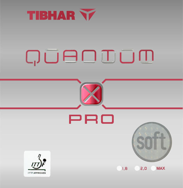 Tibhar Belag Quantum X Pro Soft pink 1,8 mm